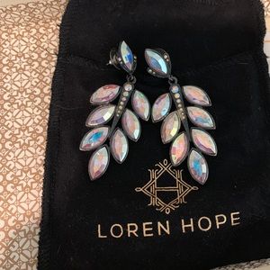 Loren Hope limited edition crystal drop earrings
